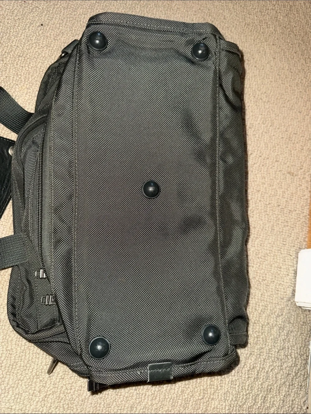 TUMI Small Green Duffel Bag Carry On
